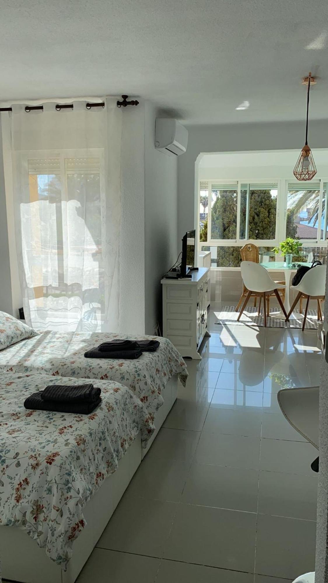 Las Palmeras Algarrobo Costa Eksteriør billede